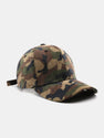 Camouflage Corduroy Baseball Cap
