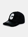 Letter C Plush Baseball Cap