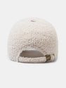 Letter R Embroidery Plush Baseball Cap