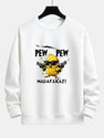 PEW PEW MADAFAKAS Chicken Print Relax Fit