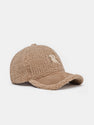 Letter R Embroidery Plush Baseball Cap