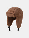 Solid Color Plush Aviator Trooper Trapper Hat