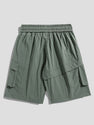 Nylon Cargo Shorts