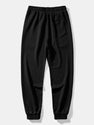 Short Sleeve Waffle Arc Hem T-Shirt & Jogger Pants