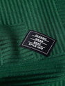 Relax Fit Geometric Striped Sweatshirt & Drawstring Corduroy Cargo Jogger Pants
