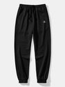 Short Sleeve Waffle Arc Hem T-Shirt & Jogger Pants