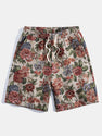 Floral Jacquard Shorts