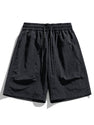 Patch Pocket Drawstring Shorts