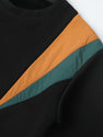 Color Block Crewneck Sweatshirt