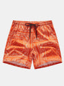 Paisley Print Shorts